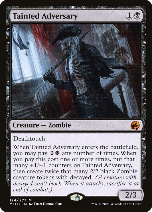 Tainted Adversary (124) - Innistrad: Midnight Hunt