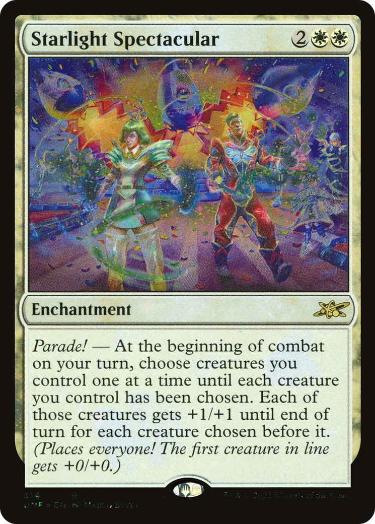 Starlight Spectacular (Galaxy Foil) (314) Foil - Unfinity