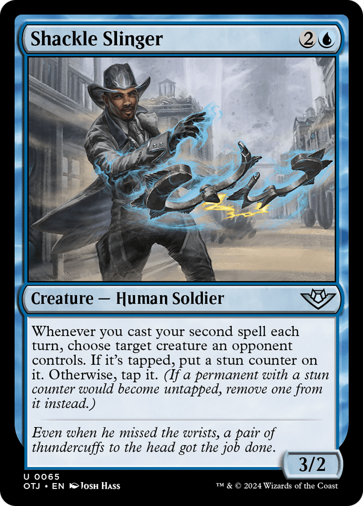 Shackle Slinger (065) Foil - Outlaws of Thunder Junction