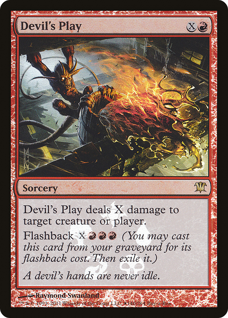 Devil's Play (140) Foil - Innistrad Promos