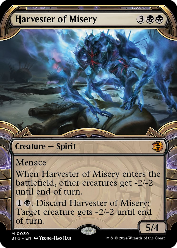 Harvester of Misery (Showcase) [Outlaws of Thunder Junction: The Big Score] | Silver Goblin