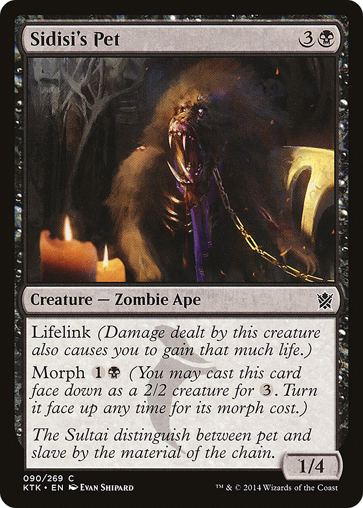 Sidisi's Pet (090) Foil - Khans of Tarkir