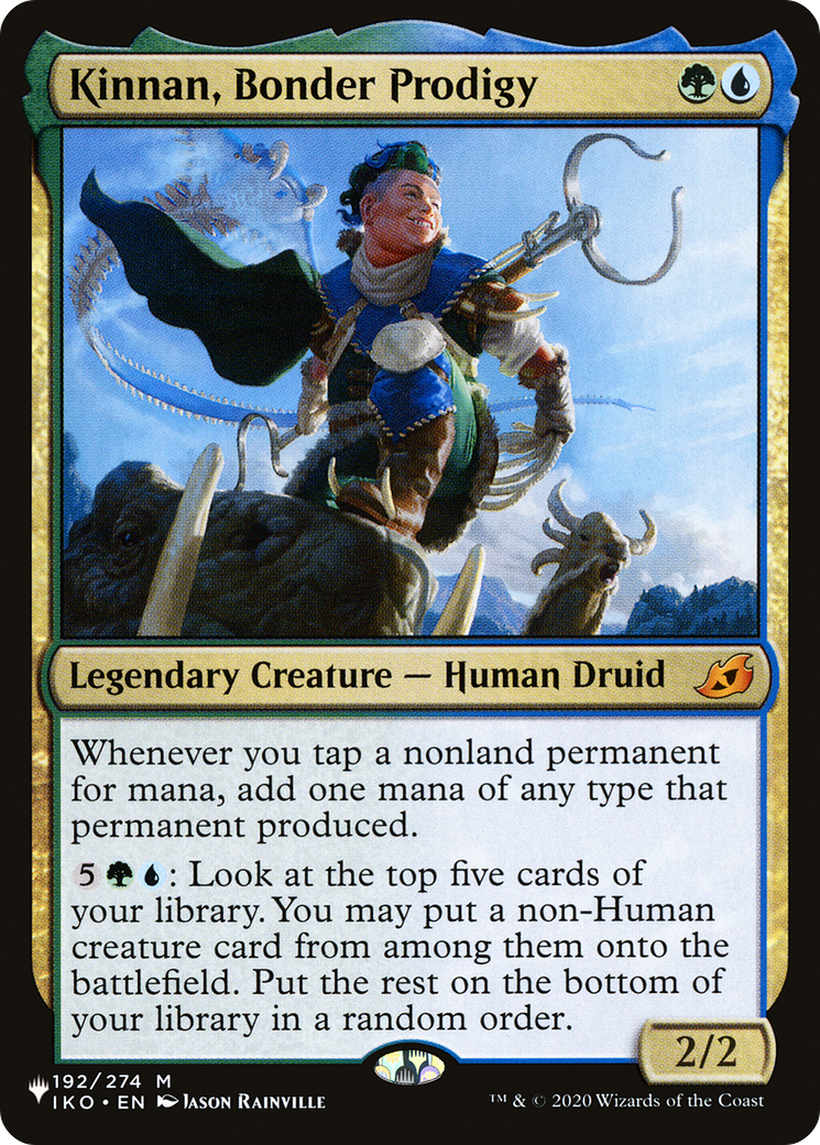 Kinnan, Bonder Prodigy (IKO-192) - The List