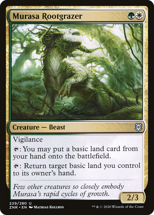 Murasa Rootgrazer (229) - Zendikar Rising
