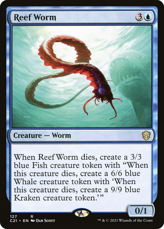 Reef Worm (127) - Commander 2021