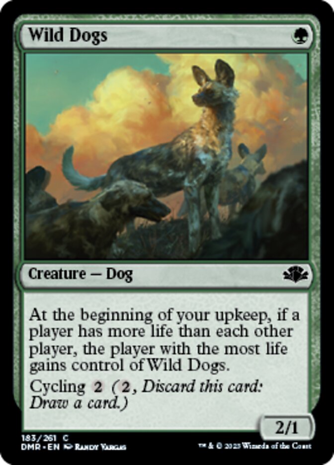 Wild Dogs [Dominaria Remastered] | Silver Goblin