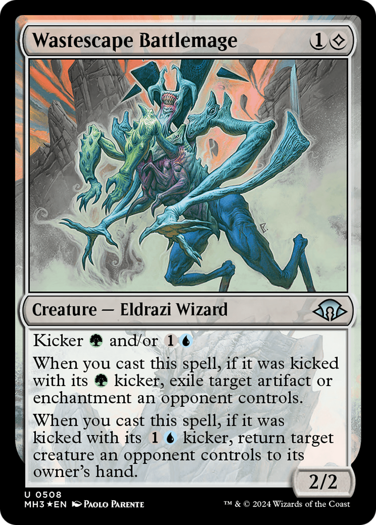 Wastescape Battlemage (Ripple Foil) (508) Foil - Modern Horizons 3