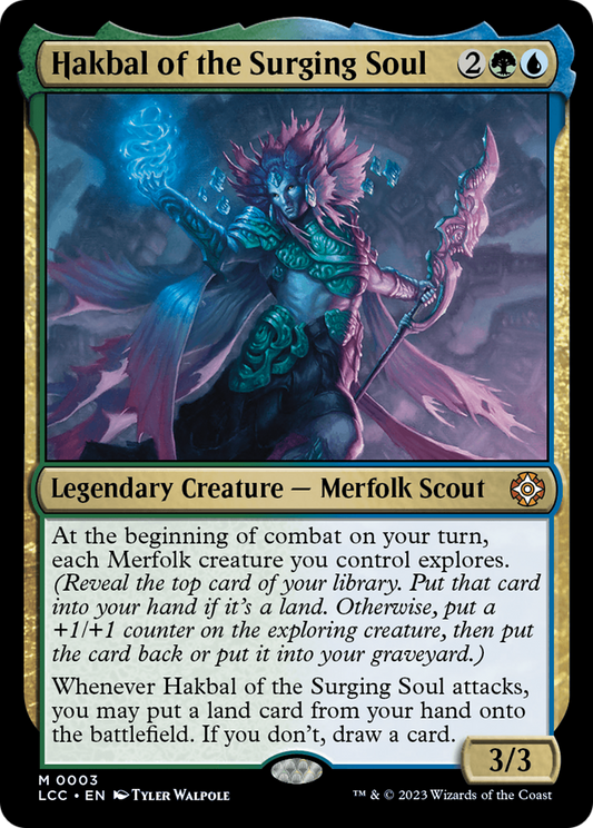 Hakbal of the Surging Soul (003) - The Lost Caverns of Ixalan Commander