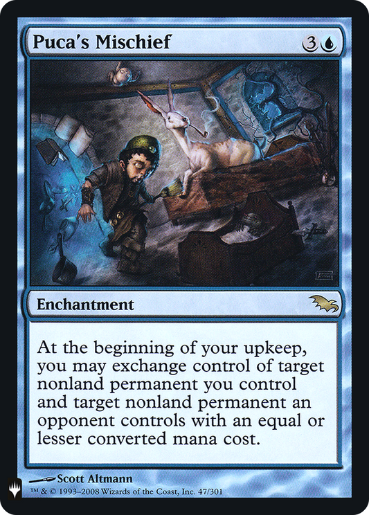 Puca's Mischief (SHM-47) Foil - The List