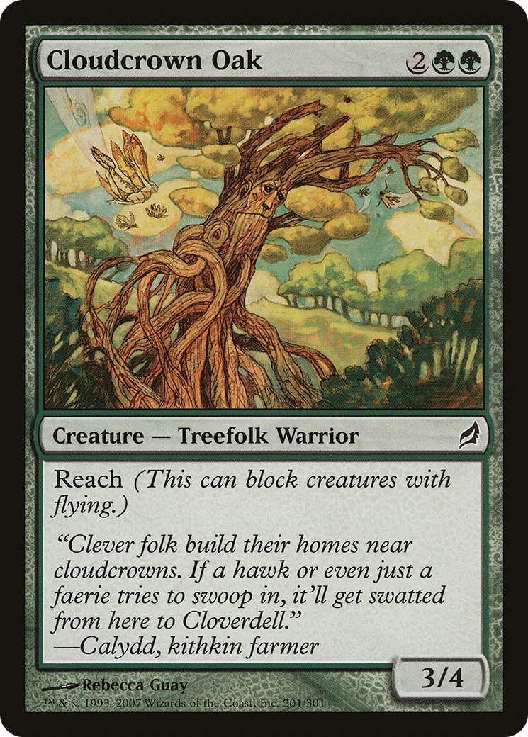 Cloudcrown Oak (201) - Lorwyn