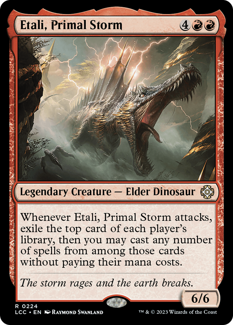 Etali, Primal Storm (224) - The Lost Caverns of Ixalan Commander