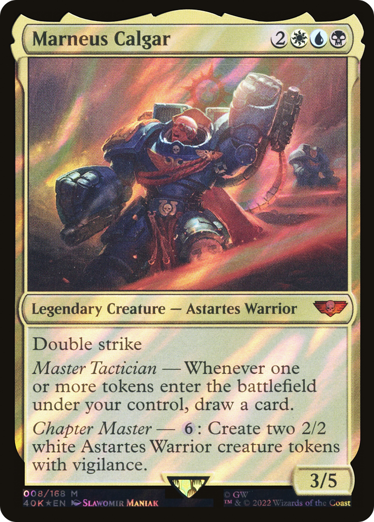 Marneus Calgar (008) Foil - Warhammer 40,000 Commander