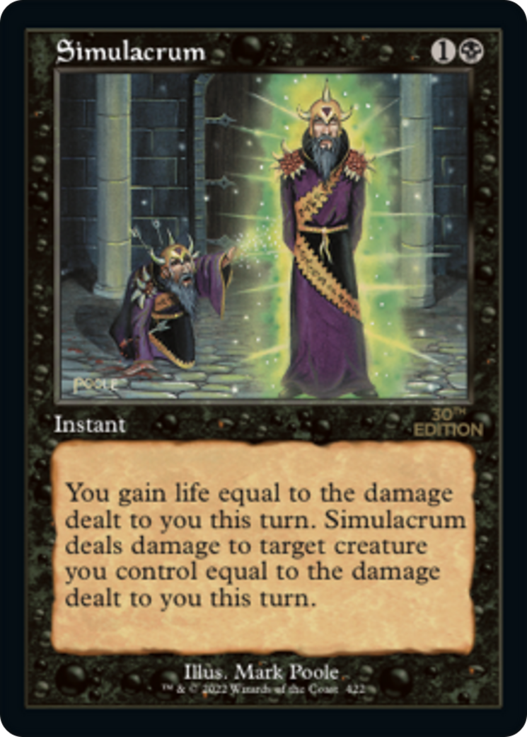 Simulacrum (Retro) (422) - 30th Anniversary Edition