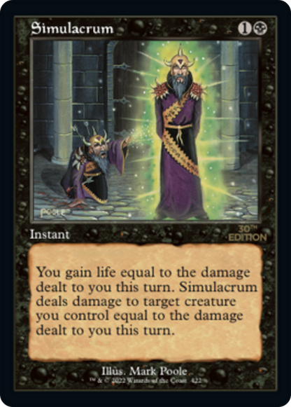 Simulacrum (Retro) (422) - 30th Anniversary Edition