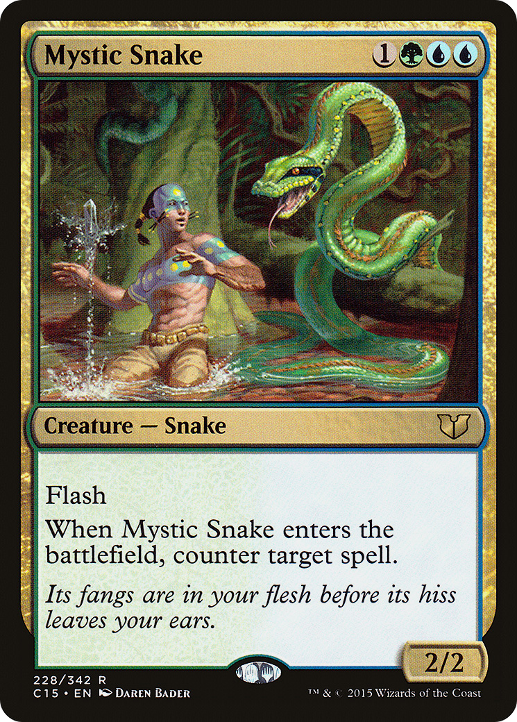 Mystic Snake (228) - Commander 2015