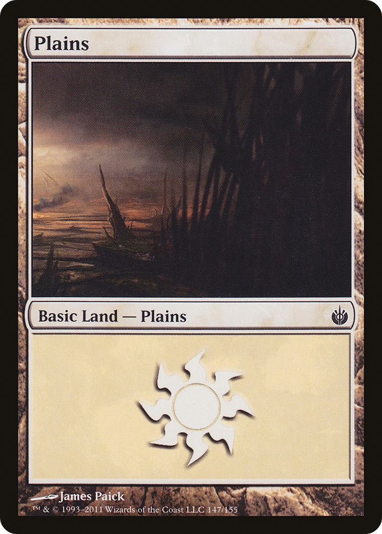 Plains (147) Foil - Mirrodin Besieged