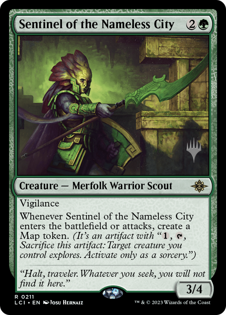 Sentinel of the Nameless City (211) Foil - The Lost Caverns of Ixalan Promos