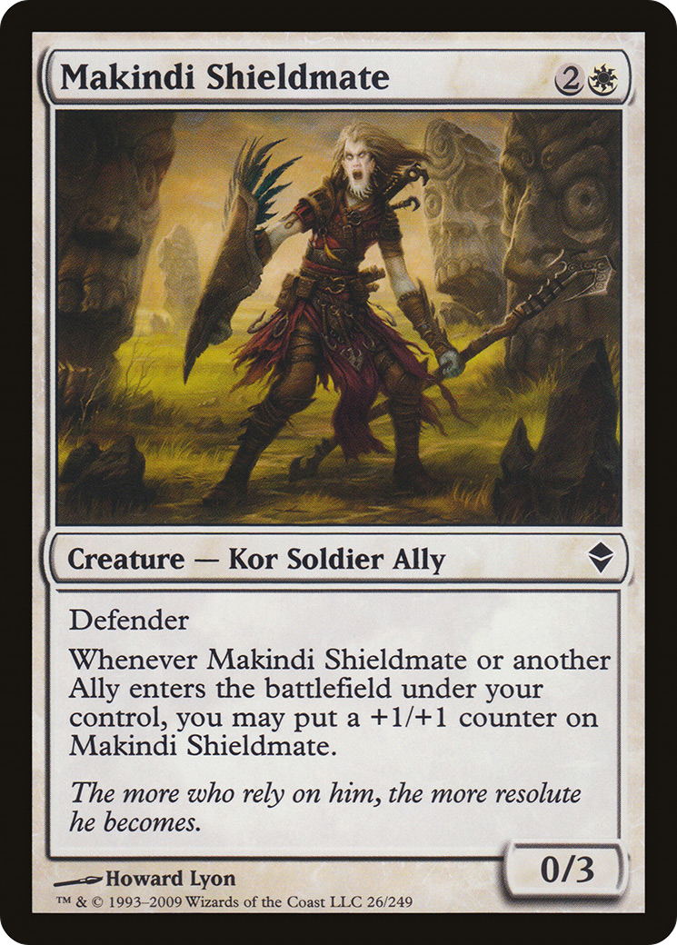 Makindi Shieldmate (026) Foil - Zendikar
