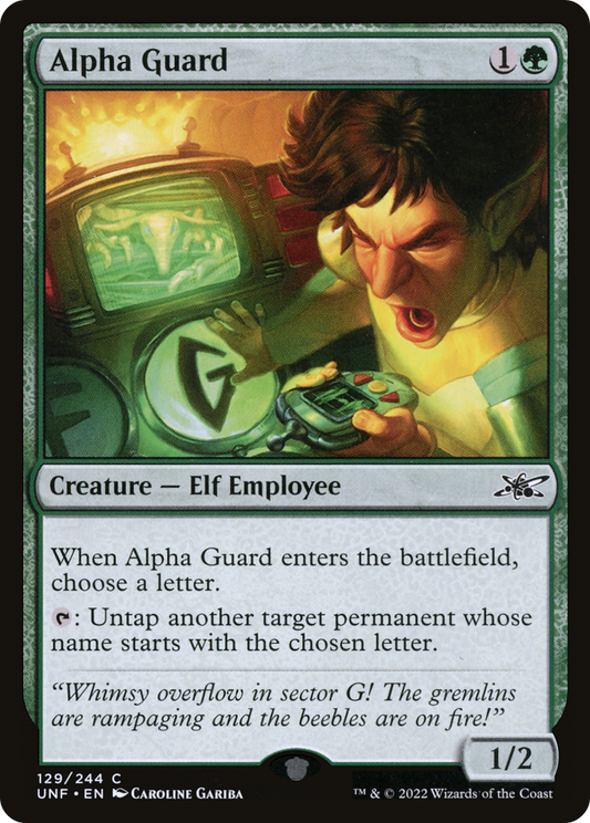 Alpha Guard (129) - Unfinity