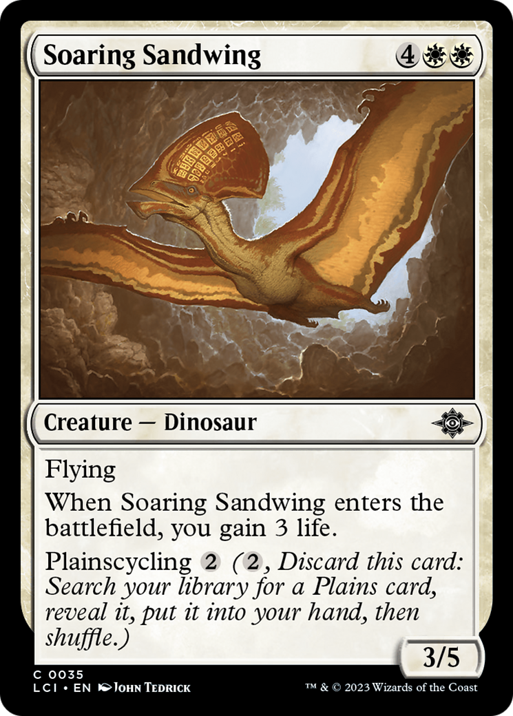 Soaring Sandwing (035) - The Lost Caverns of Ixalan