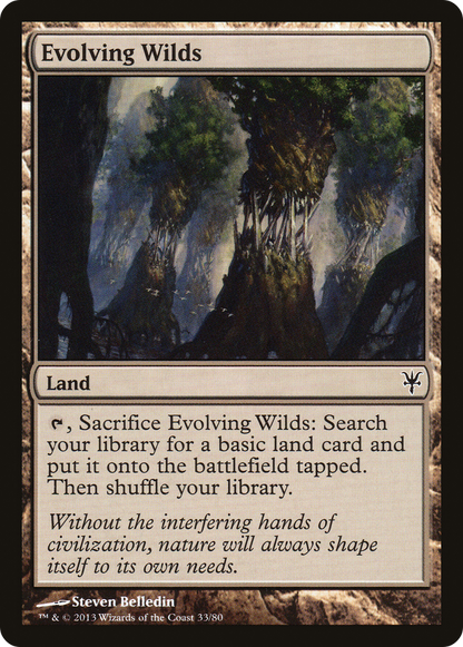 Evolving Wilds (033) - Duel Decks: Sorin vs. Tibalt