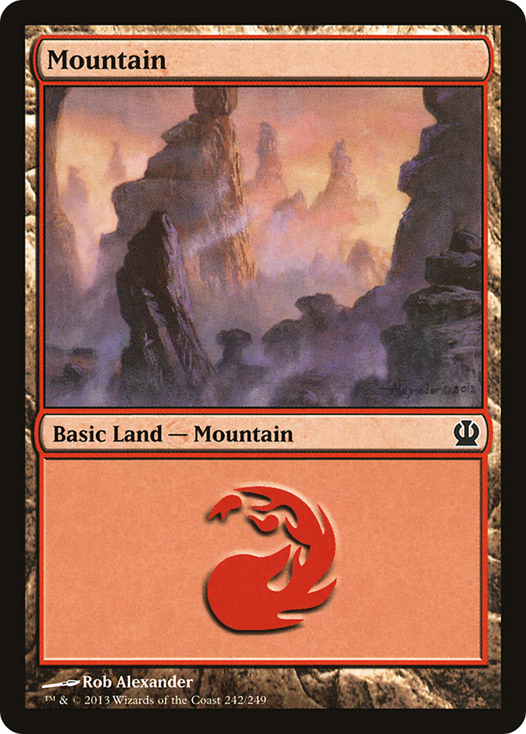 Mountain (242) - Theros