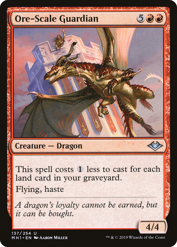 Ore-Scale Guardian (137) Foil - Modern Horizons