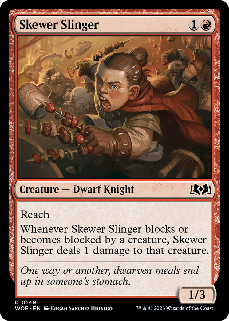 Skewer Slinger (149) Foil - Wilds of Eldraine