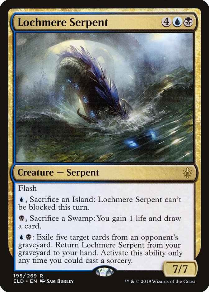 Lochmere Serpent [Throne of Eldraine] | Silver Goblin