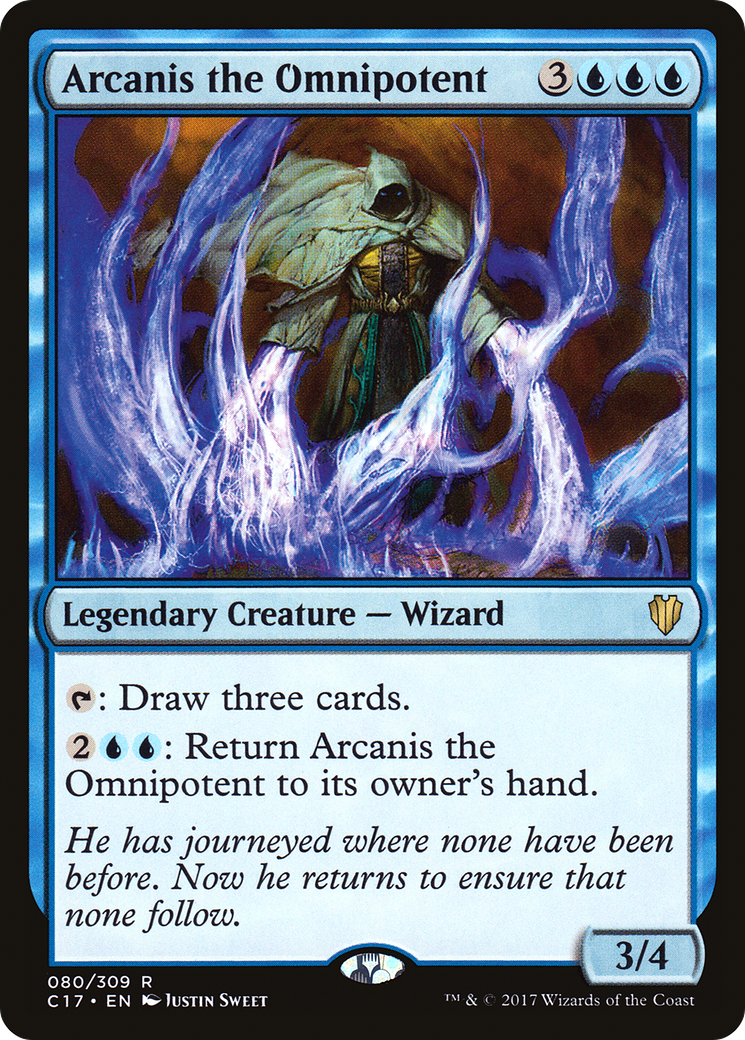 Arcanis the Omnipotent (080) - Commander 2017