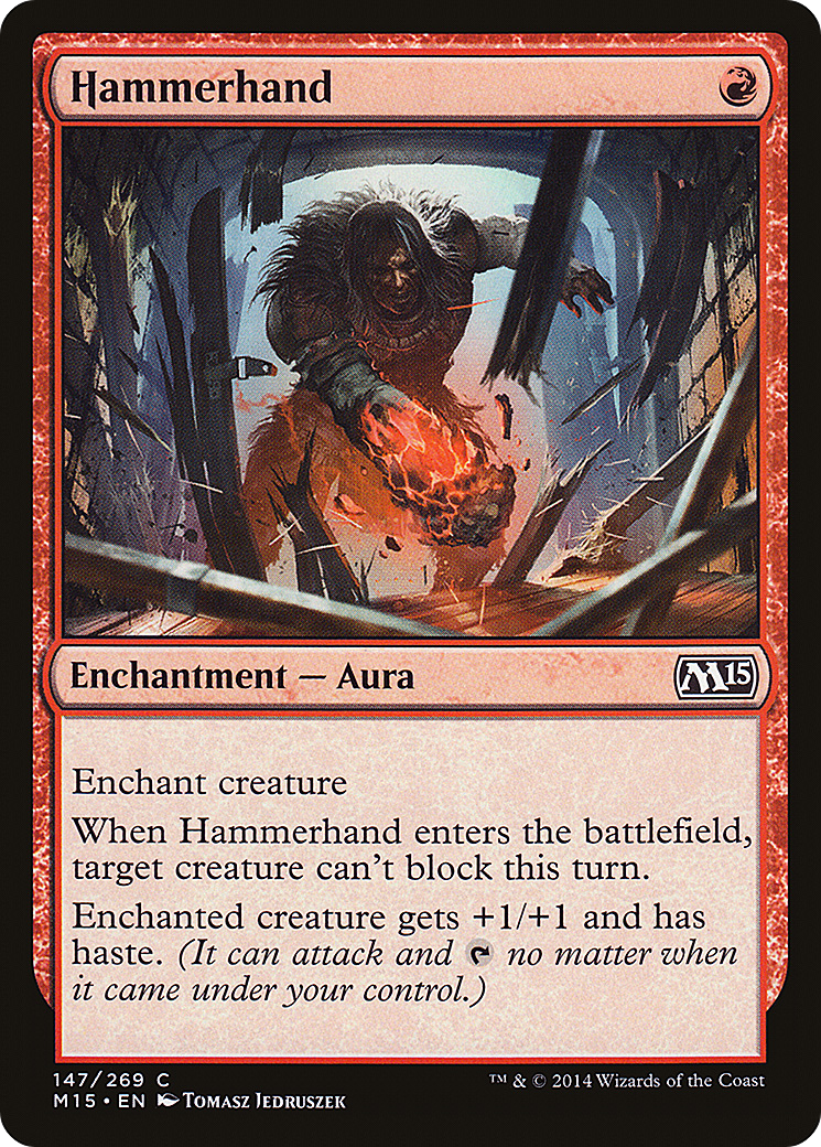 Hammerhand (147) Foil - Magic 2015