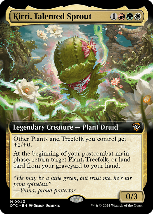 Kirri, Talented Sprout: (Extended Art) (043)
