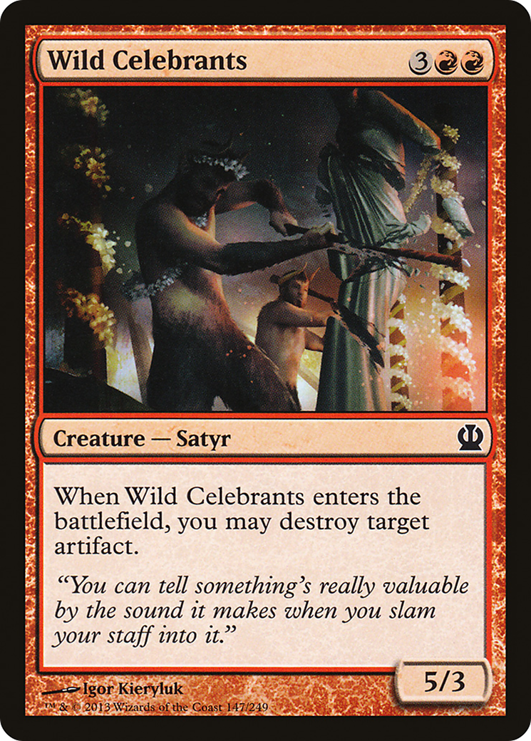 Wild Celebrants (147) - Theros