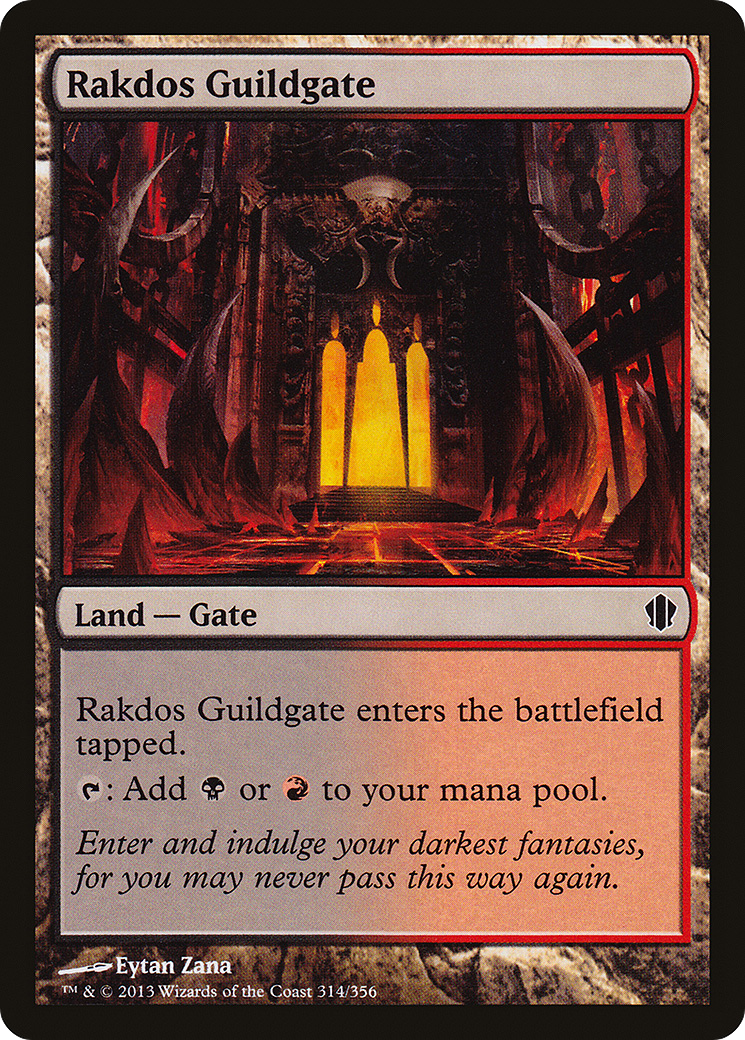 Rakdos Guildgate (314) - Commander 2013