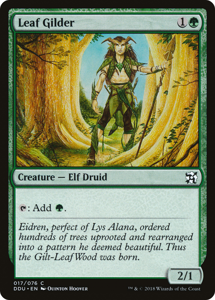 Leaf Gilder (017) - Duel Decks: Elves vs. Inventors
