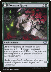 Dormant Grove // Gnarled Grovestrider [Innistrad: Crimson Vow] | Silver Goblin