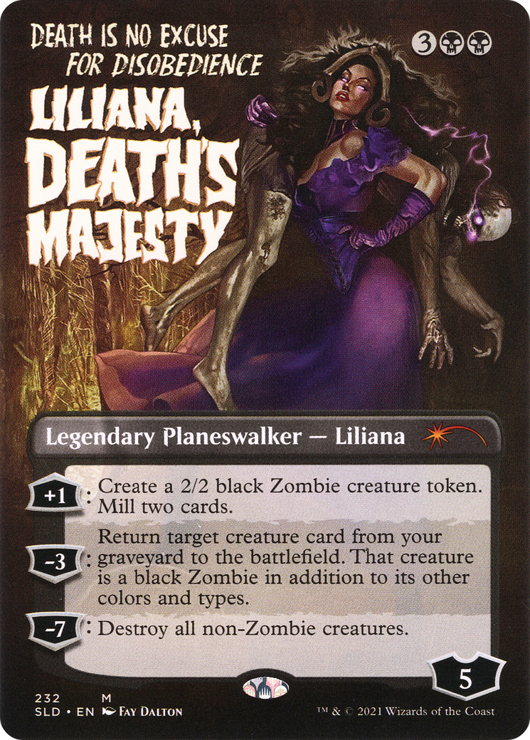 Liliana, Death's Majesty (232) Foil - Secret Lair Drop