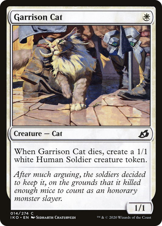 Garrison Cat (014) - Ikoria: Lair of Behemoths