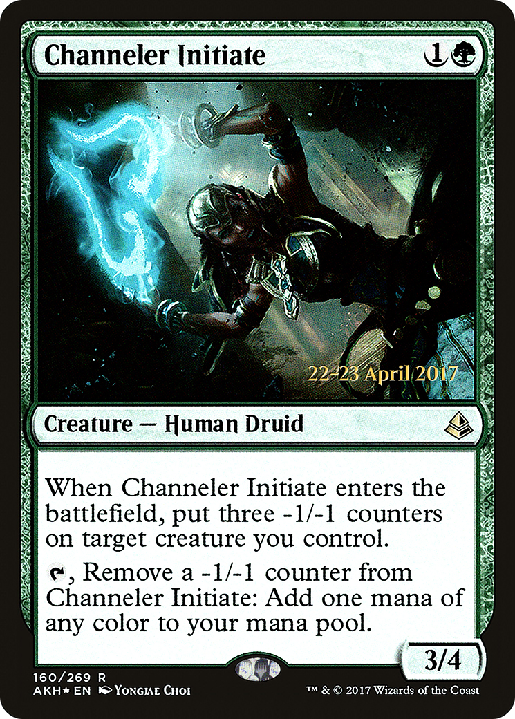 Channeler Initiate (160s) Foil - Amonkhet Promos