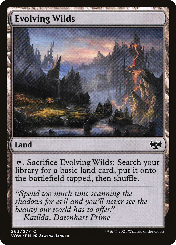 Evolving Wilds (263) - Innistrad: Crimson Vow