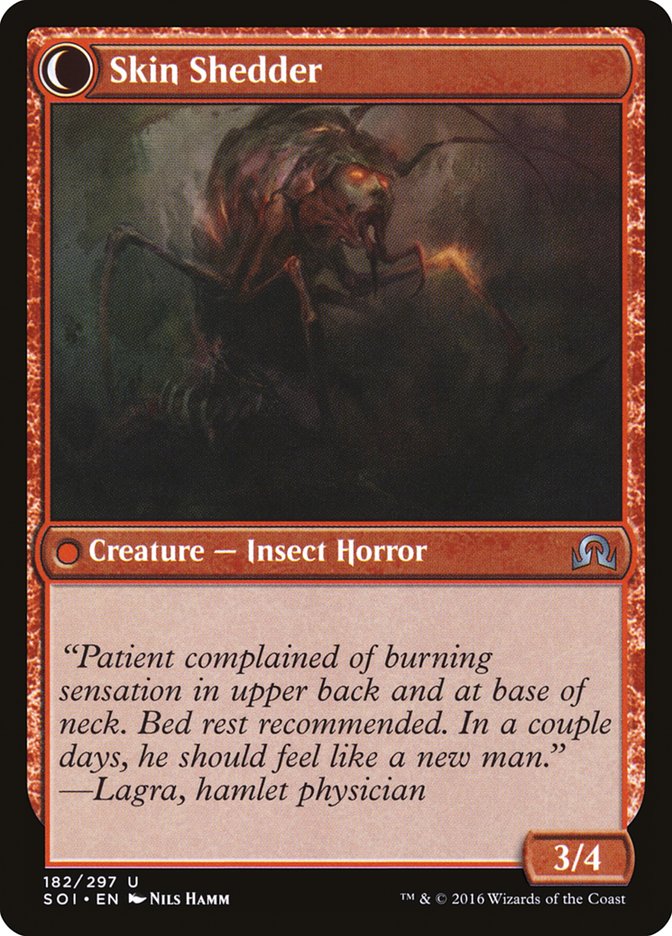 Skin Invasion (182) Foil - Shadows over Innistrad