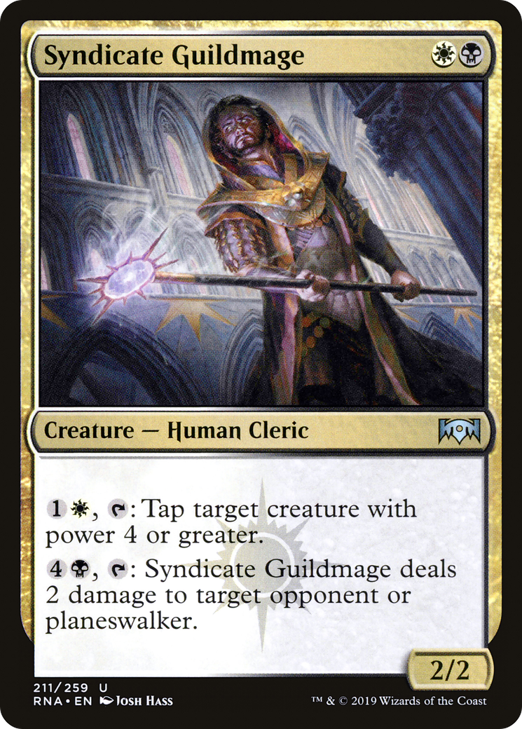 Syndicate Guildmage (211) Foil - Ravnica Allegiance