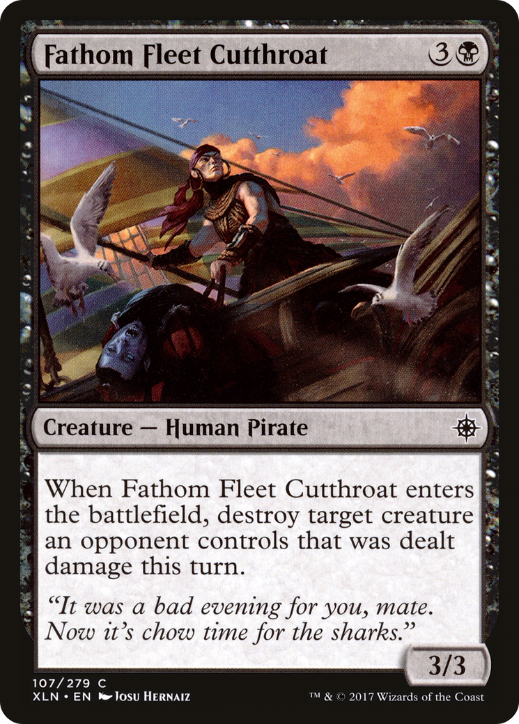 Fathom Fleet Cutthroat (107) - Ixalan