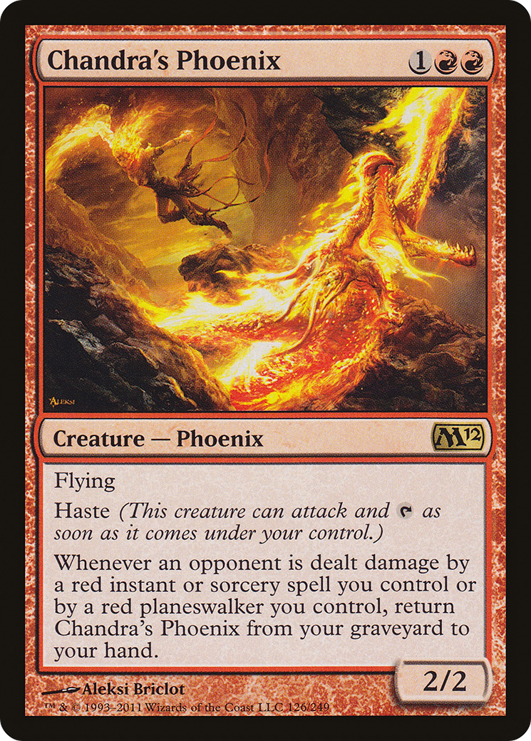Chandra's Phoenix [Magic 2012] Foil