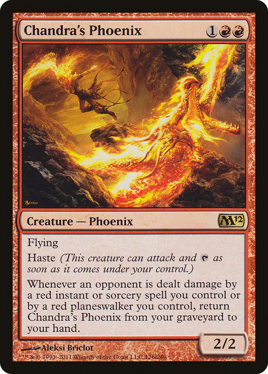Chandra's Phoenix [Magic 2012] Foil
