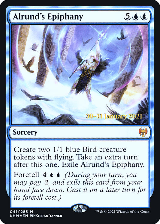 Alrund's Epiphany (41s) Foil - Kaldheim Promos