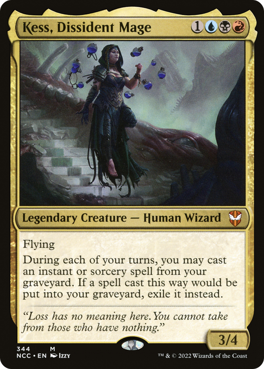Kess, Dissident Mage (344) - New Capenna Commander