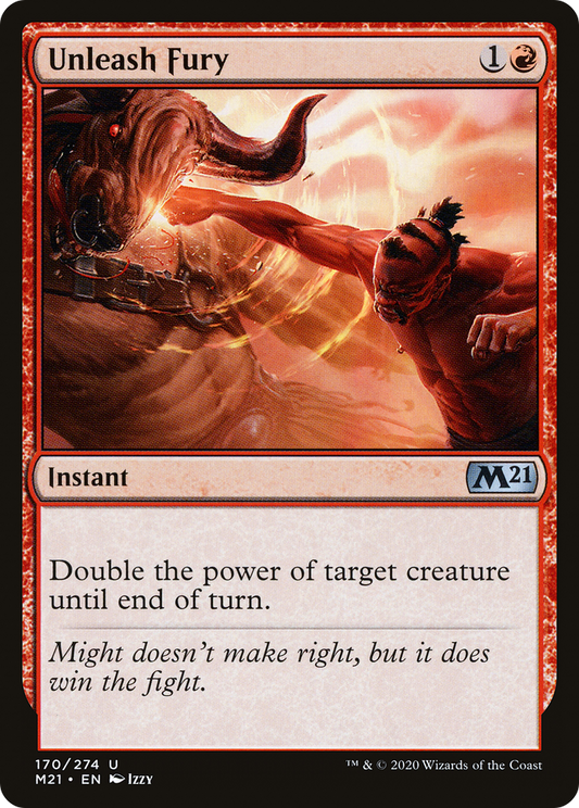 Unleash Fury [Core Set 2021] Foil
