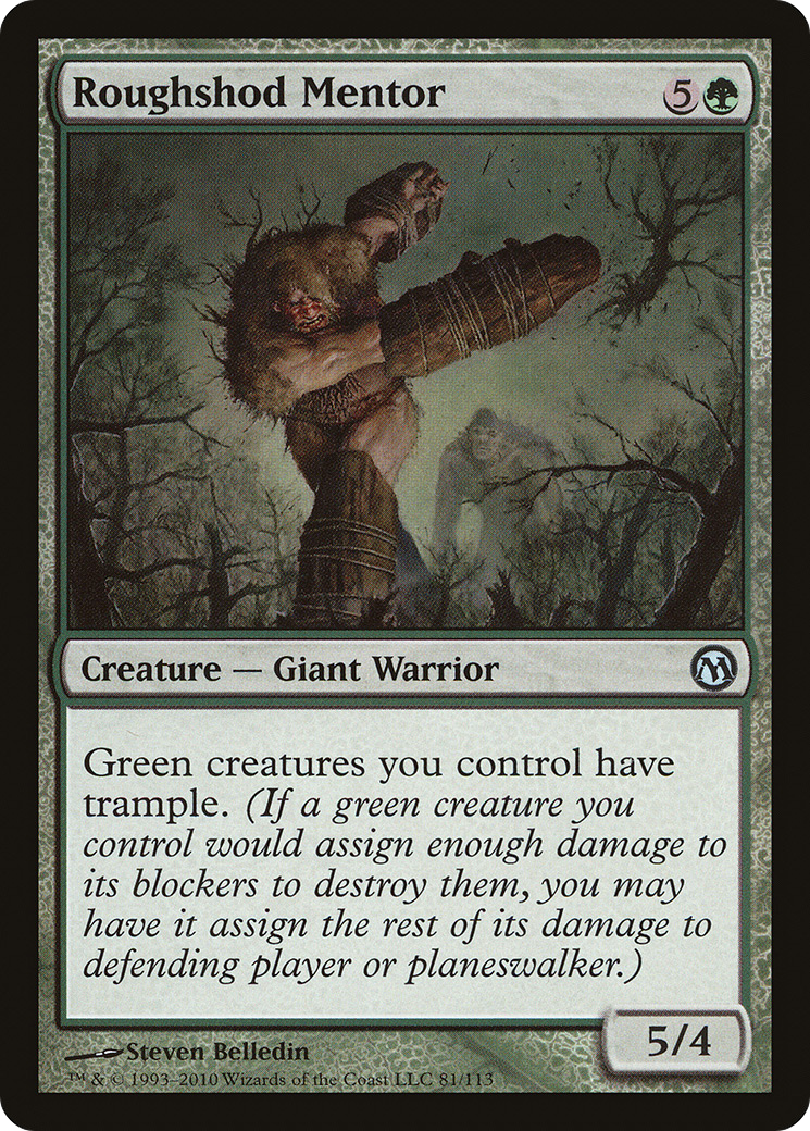 Roughshod Mentor (081) - Duels of the Planeswalkers