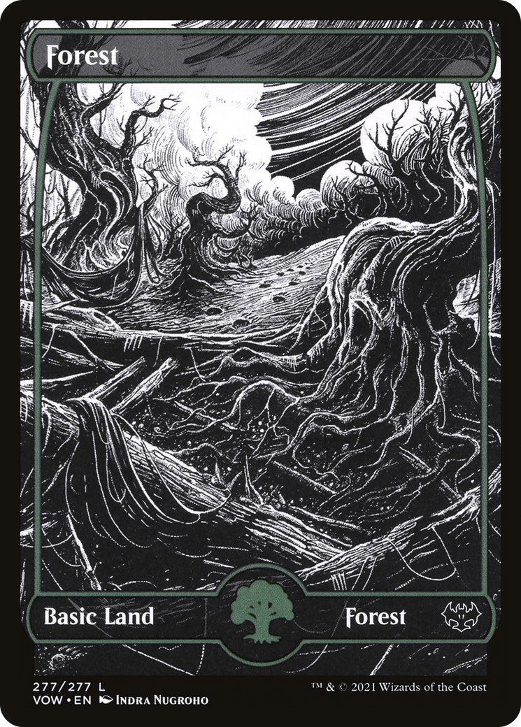 Forest (277) Foil - Innistrad: Crimson Vow